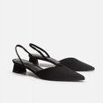 thumbnail image 2 of Toe Sandales Femmes Nouvel Été Simple Pointu Sandales à Talons Carrés Femmes Talons Hauts Chaussures de Mode Femmes, 2 of 7