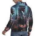 thumbnail image 6 of Cauagu Urban Mechanical Dragon for Men's Pullover Hooded Sweatshirt Athletic Casual Hoodie Aautumn Hoodie Sweatshirt for Men Pullover Casual Hooded Sweatshirt-Large, 6 of 7
