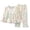 R39-Beige, variant on RMGVDSD Girls 2 Piece Summer Outfits Soft Cartoon Print Girls Pajamas Long Sleeve Pants Kids Sleepwear Comfortable Loungewear Clothes Sets 5-6 Years