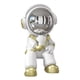 thumbnail image 1 of Figura de astronauta, adorno de escritorio de resina, estatua moderna coleccionable para gabinete Blanco, 1 of 9