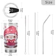 thumbnail image 3 of GZHJMY Cute Girl Tumbler Stainless Steel Double Wall Vacuum Reusable Insulated Mug with Straw and Built-in Coaste for Cold and Hot Beverages, 12oz, 3 of 7