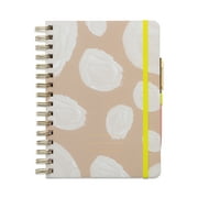 Pen + Gear Twin Wire Bound Journal - Khaki, 6" x 8.25" x 1", 192 Lined Pages, Paper Hard Cover, Pen