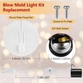 thumbnail image 3 of Light Kit Meonum E27 E26 - Interruptor con cable de enchufe (1,5 m, 125 V), 3 of 7
