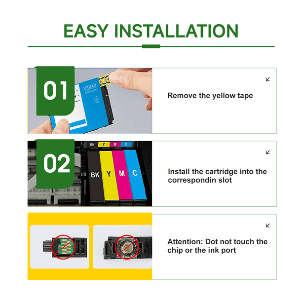 Aazon.co: Copatible For HP 950XL 951XL 950 951 Ink Cartridges Black Cyan Agenta Yellow Fit