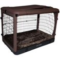 thumbnail image 1 of The Other Door Steel Crate With Pad  27 in.   Chocolat, 1 of 1