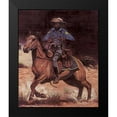thumbnail image 2 of Unknown 12x14 Black Modern Framed Museum Art Print Titled - Buffalo Soldier, 2 of 5