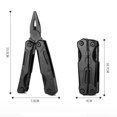 thumbnail image 4 of Couteau Multifonction - MOOHOP - 14 en 1 - Pliable - Alliage d'Aluminium - Acier 2Cr13, 4 of 4