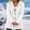 White, variant on IUYRTFE Women Thick Fleece Hooded Coat Button Down Long Sleeve Winter Warm Jacket with Large Pockets