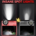 thumbnail image 4 of Luz de trabajo LED redonda para coche de 5 pulgadas, 6000K y 140W, 4 of 7