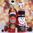 thumbnail image 4 of Decoración navideña, fundas para bolsas de botellas de vino, adornos navideños, decoración de Año Nuevo, 4 of 4