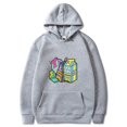 thumbnail image 1 of Lyrical Lemonade Lemon Print Plus Velvet Hooded Sweatshirt For Men And Women, 1 of 2