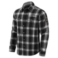 thumbnail image 2 of Men's Darius Rucker Collection by Fanatics Black Atlanta Falcons Flannel Plaid Full-Snap Shirt, 2 of 6