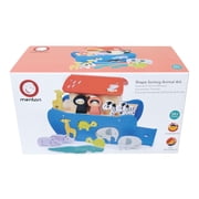 Mentari Toys - Shape Sorting Animal Ark - Christian Religion and Bible Story Based - Ages 24M+