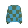 thumbnail image 6 of Qiylii Girls Knitwear, Long Sleeve Round Collar Loose Knitted Tops Sweater, 6 of 9