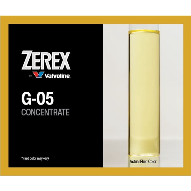 Zerex G05 Phosphate Free Antifreeze Coolant Concentrate 1 Gallon