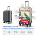 thumbnail image 6 of Xecao Merry Christmas 1 print Elastic Luggage Cover, with double-sided print , is perfect for travel, business, and daily use, 6 of 9