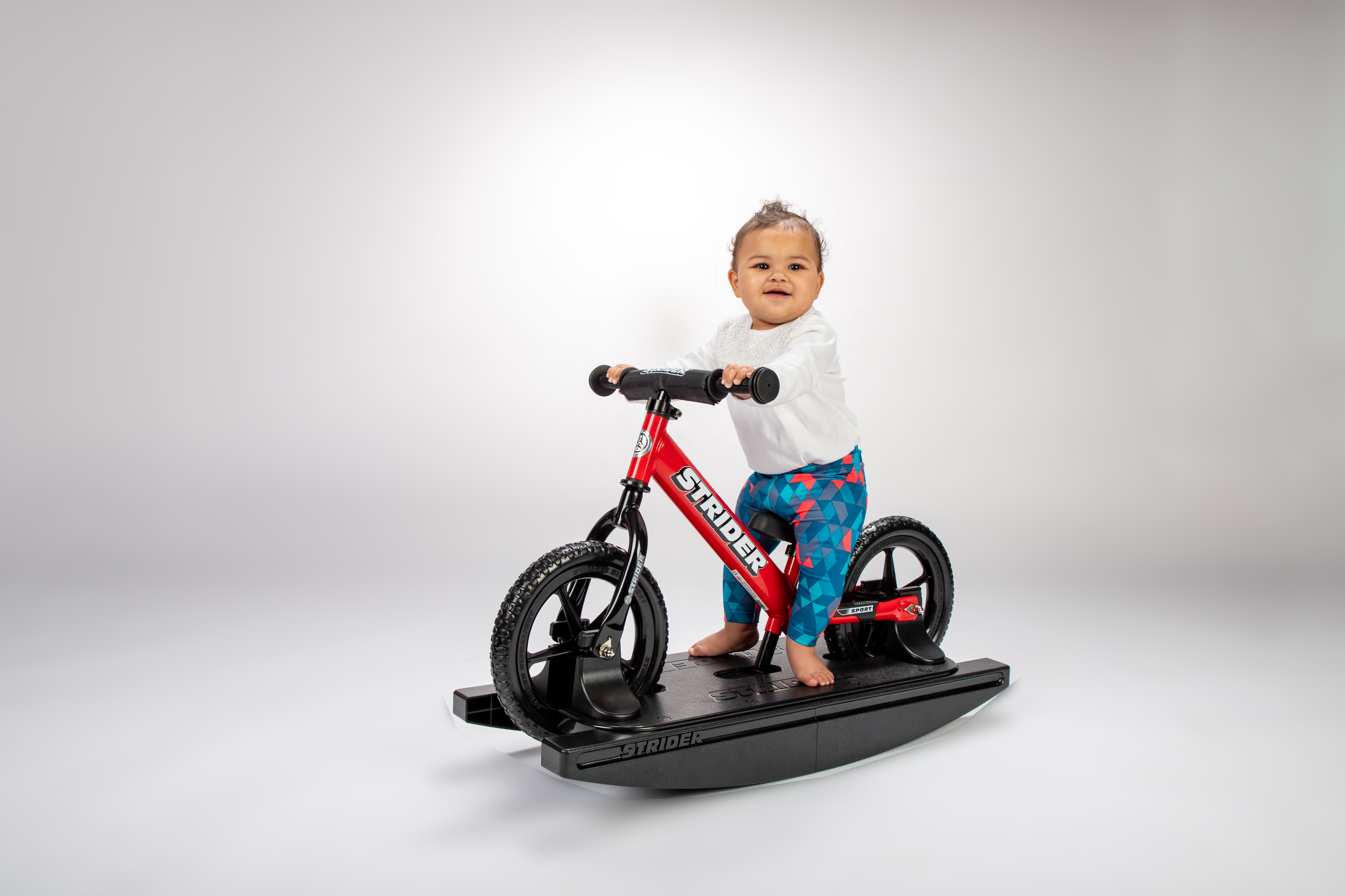 Strider - 12 Sport 2-in-1 Rocking Bike for Toddlers, Ages 6 Months to 5  Years - Red