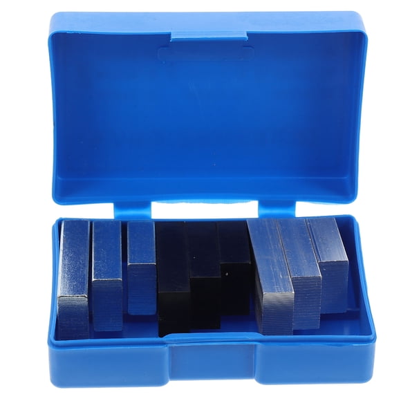 Hemoton 9pcs Density Kit for Middle School Physics with Aluminum Iron and Plastic Blocks for Science Education