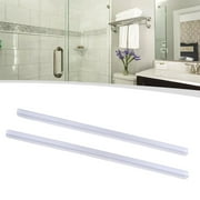 AFQH 2-Pack Shower Door Bottom Seal Sweep Water Barrier Stop Shower Leaks for Frameless Glass Rail