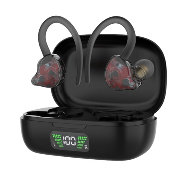 Pisexur Electrónica para Hombres Nuevos Auriculares Deportivos Bluetooth 72 Pantalla Digital Reducción de Ruido en los Oídos Control Inteligente Audífonos Inalámbricos Verdaderos Electrónica para Niñ