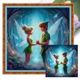 thumbnail image 1 of (SZX-C1610 45X45) Hilo algodón ecológico bordado 11CT 3 hebras impresión 45*45cm Kit Disney-Hada Maravillosa Punto Cruz Serie Cine y Televisión, 1 of 9