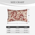 thumbnail image 4 of Lsque Dragons1 Pattern Pillow Case – Soft & Cozy Throw Pillow Cover, Hypoallergenic Cushion Case for Sleeping Women with Envelope Closure-14"x20", 4 of 6