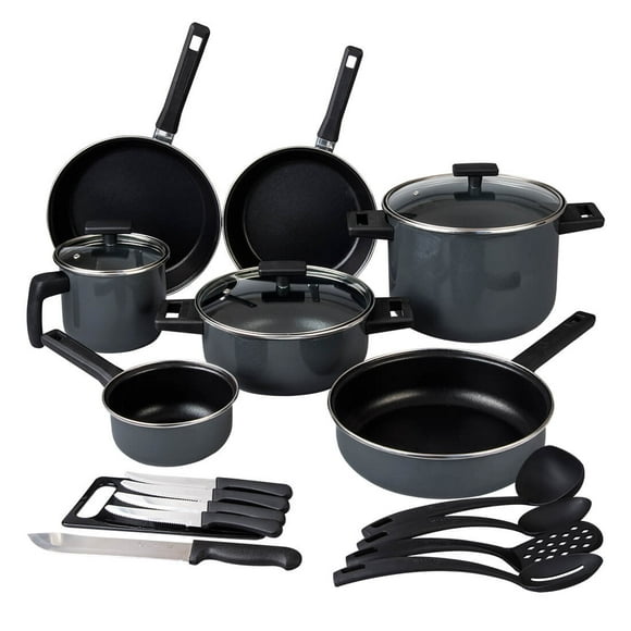 Batería de Cocina Cinsa Duramax 20 Piezas Acero vitrificado antiadherente