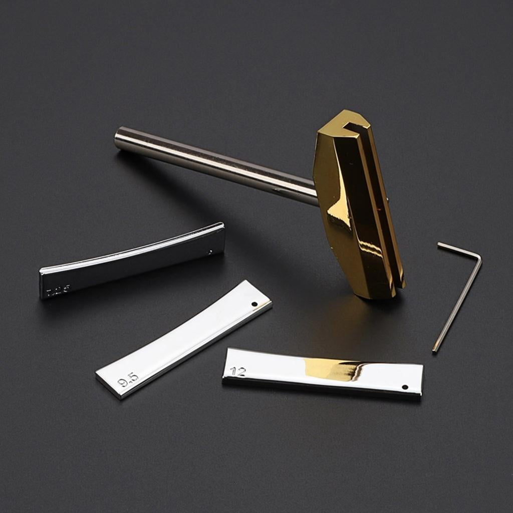 CEORPER Fretboard Press Caul & Radian Fret Inserts Guitar Bass Fingerboard Pressings Tool