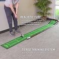 thumbnail image 2 of GoSports Pure Putt Golf 9' Putting Green Ramp - Premium Wood Training Aid for Home & Office Putting Practice, Includes 9' Putting Green and 4 Golf Balls, 2 of 5