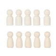 thumbnail image 3 of Wooden Figures, Unfinished Wooden Peg Dolls Decorative Peg Doll People Boys And Girls Painting Natural Wood Shapes Figures For DIY Arts For DIY Crafts, 3 of 8