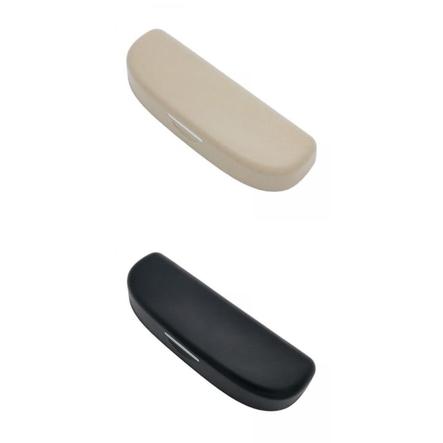 2x Car Sunglasses Holder Spectacle Glasses Case Cage For Black Beige Macarena titular de las gafas de sol del coche