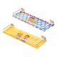 thumbnail image 1 of Estante de ducha, organizador de almacenamiento para baño, decoración del hogar, gran capacidad, colgante moderno azul y amarillo, 1 of 9