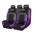 thumbnail image 2 of Funda de asiento de coche con costura tipo sándwich de cuero sintético y cuero artificial para Europa y Oriente Medio, 2 of 4
