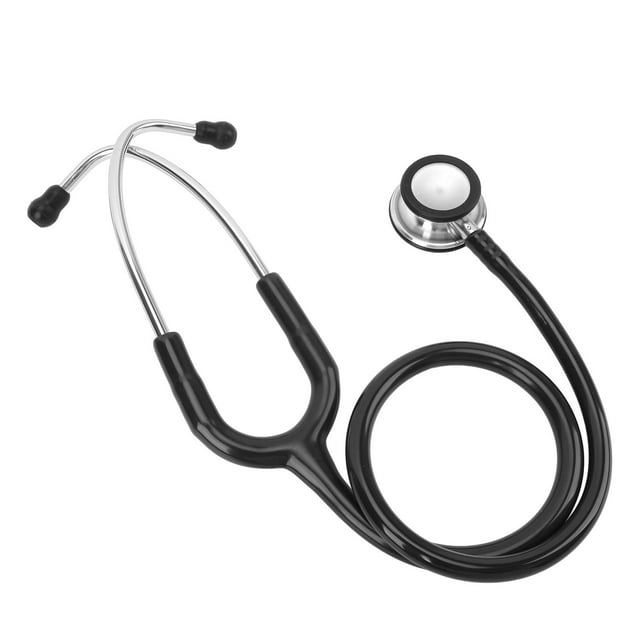 Dual Head Dual Function Lightweight Stainless Steel Stethoscope for Adults Children Home Use