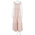 thumbnail image 2 of Fesfesfes Parent-child Spring Dress Flower Print Beach Boho Women Dress Mother-daughter Mommy And Me Matching Girls Dresses, 2 of 9
