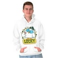 thumbnail image 5 of Saint Paddys Lucky Tootsie Pop Owl Hoodie Sweatshirt Women Men Brisco Brands X, 5 of 6