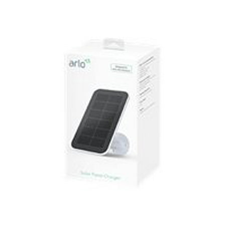 Solar Panel Charger for Arlo Ultra/Pro 3 Security Cameras - White/Black