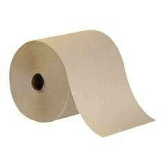 Envision 26301 Brown High Capacity Paper Towel Rolls, Case of 6