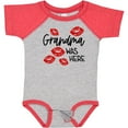 thumbnail image 3 of Inktastic Grandma Was Here Red Kisses Boys or Girls Baby Bodysuit, 3 of 5