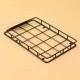 thumbnail image 5 of Bandeja para equipaje con forma de taza Camel de 230 x 147 mm para portaequipajes de techo de metal para coche RC Crawler Axial SCX10 TRX4 D90 1/10, piezas negras, 5 of 5