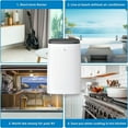 thumbnail image 6 of 14,000 BTU 3-In-1 Portable Air Conditioner for 800 Sq.Ft, Cooling/Dehumidifier/Fan w/ Remote, 6 of 9