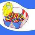 thumbnail image 2 of Kid Play Tent Foldable Creative Ball Pit Pop up Play Tent with Ball Hoop, 2 of 8