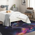 thumbnail image 4 of Cat Rugs Room Decor - Cat Rug & Home Decor, Galaxy Neon Kitten Rugs for Entryway, Washable Rugs, 2x3 Area Rug, Non Slip Soft Low Pile Indoor Door Mat, Kids Animal Carpet & Room Decorations, 4 of 7