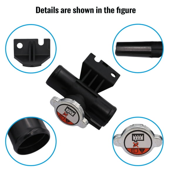 New Radiator Coolant Filler Neck Fit for 2011-2012 Mitsubishi Outlander Sport