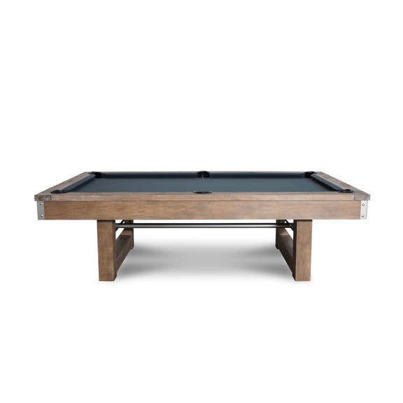 Empire USA Nixon Billiards Bryant Slate Pool Table with Premium Billiard Accessories, Weathered Natural, 7 ft