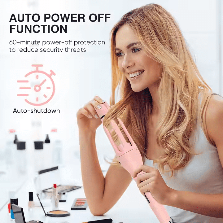 2025 latest New Hair Straightener & Curler Set: Automatic Curling Iron for Salon-Worthy Waves