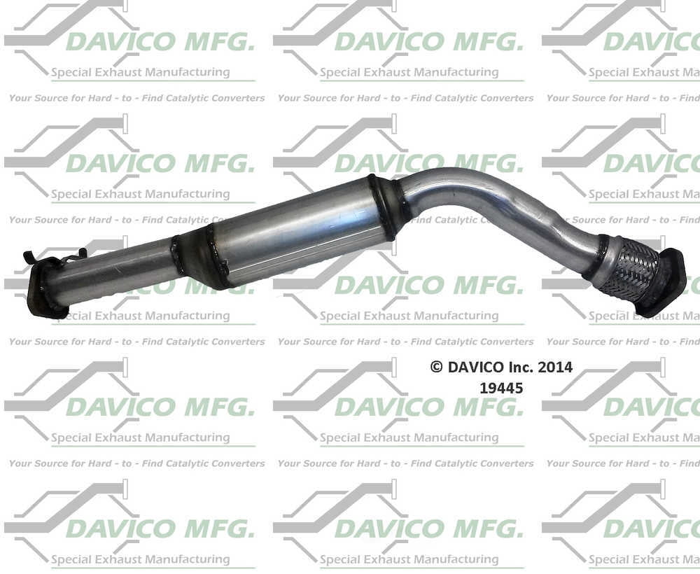 Davico Mfg Catalytic Converter P/N:19445 Fits select: 2006-2009 CHEVROLET IMPALA, 2006-2007 CHEVROLET MONTE CARLO