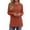 Caramel, variant on OALUXE Long Sleeve Shirts for Women Dressy Casual Tunic Tops Crewneck Side Split Lightweight Pullover Sweaters