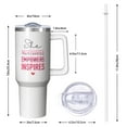 thumbnail image 3 of 1pc Inspirational 40oz Tumbler with Straw & Handle - Insulated Stainless Steel Cup | Holiday Gift for Man Women (Christmas, Valentine's, Birthday), 3 of 5