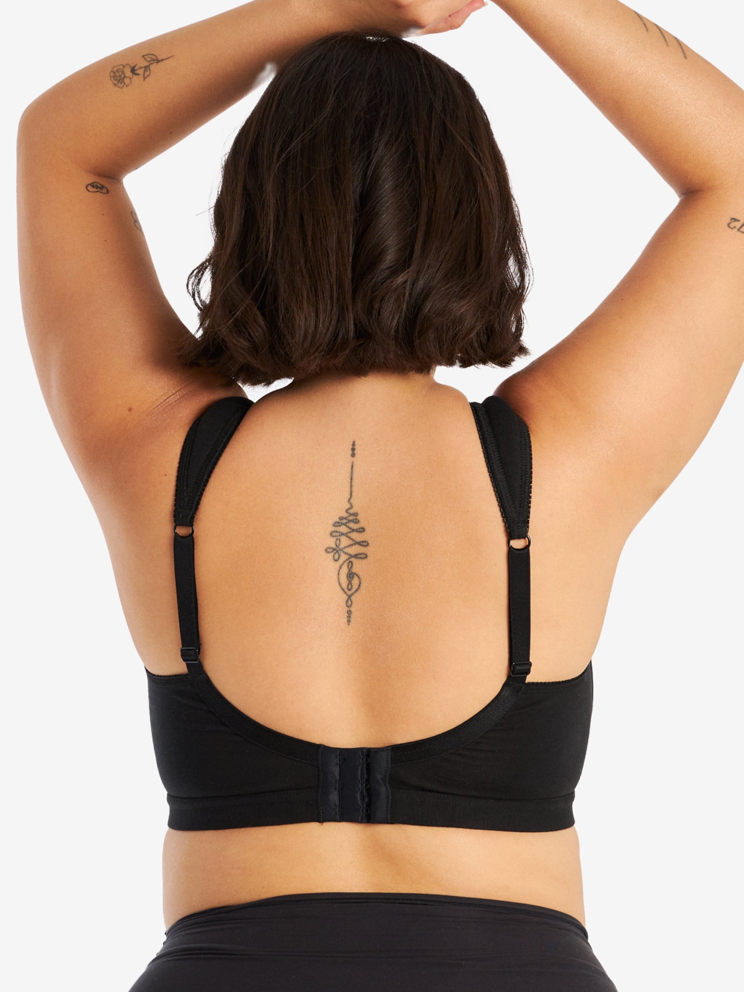 Leading Lady, The Evie, Unpadded Wireless Bra, Medium Support, Breathable Cotton Bra, Padded Straps, Comfort Bra (Women's & Women's Plus)